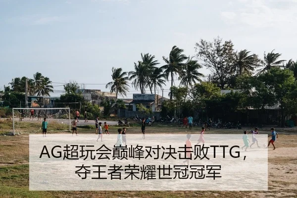 AG超玩会巅峰对决击败TTG，夺王者荣耀世冠冠军